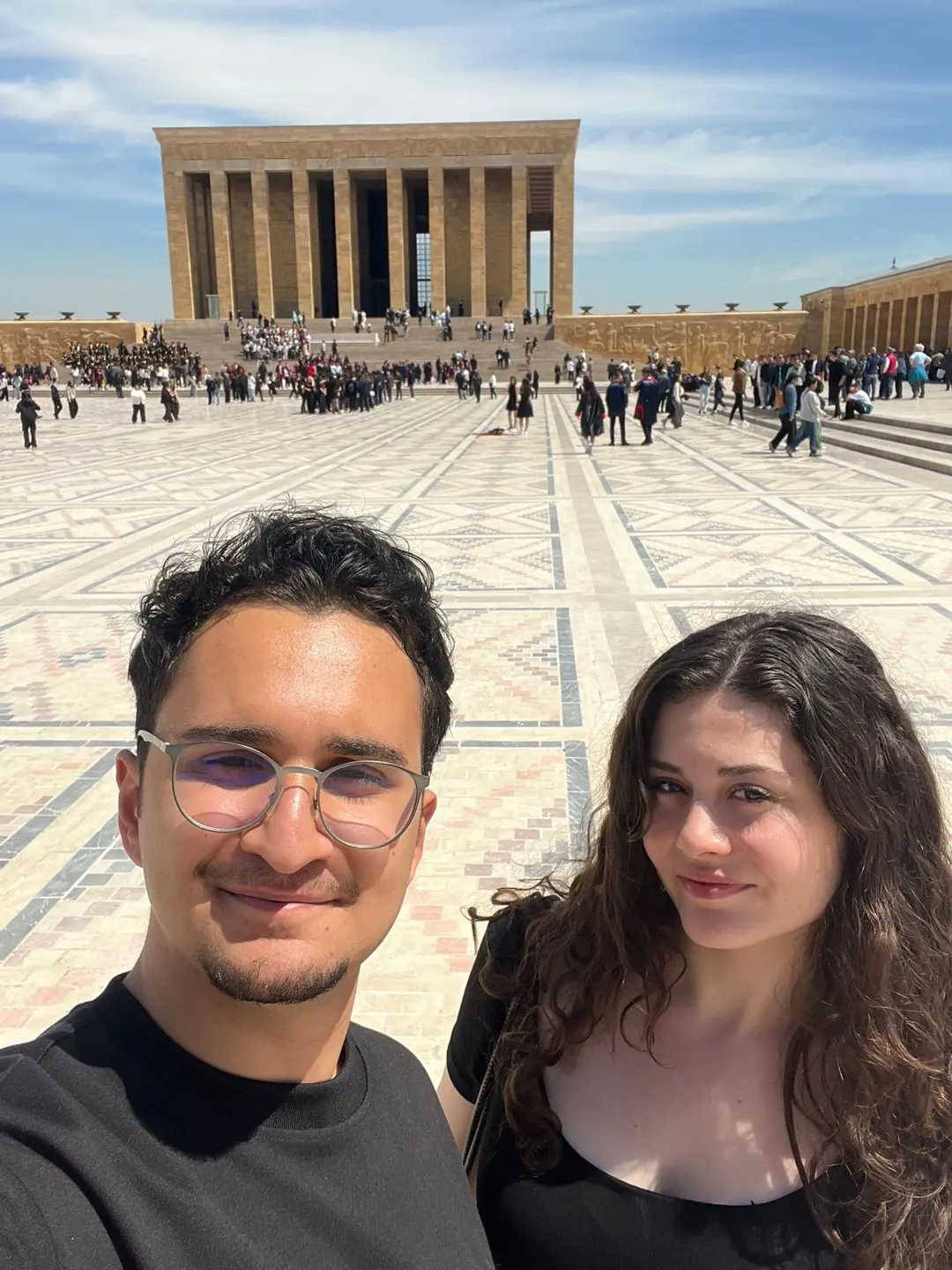 Ege ve Ceylin Anıtkabir'de