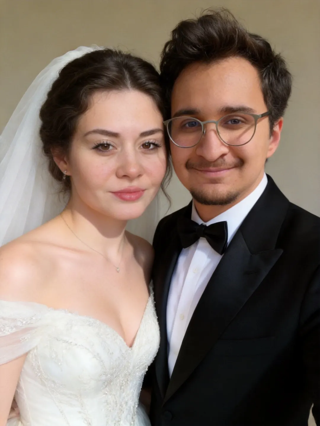 Ege ve Ceylin'in geleceğe dair hayalî düğün fotoğrafı